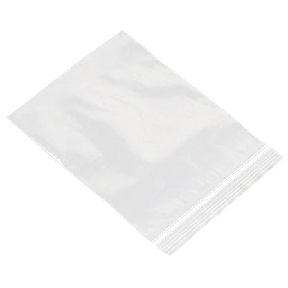 Clear Plastic Interlocking Closure Polythene 4 x 5.5" Grip Seal Bags