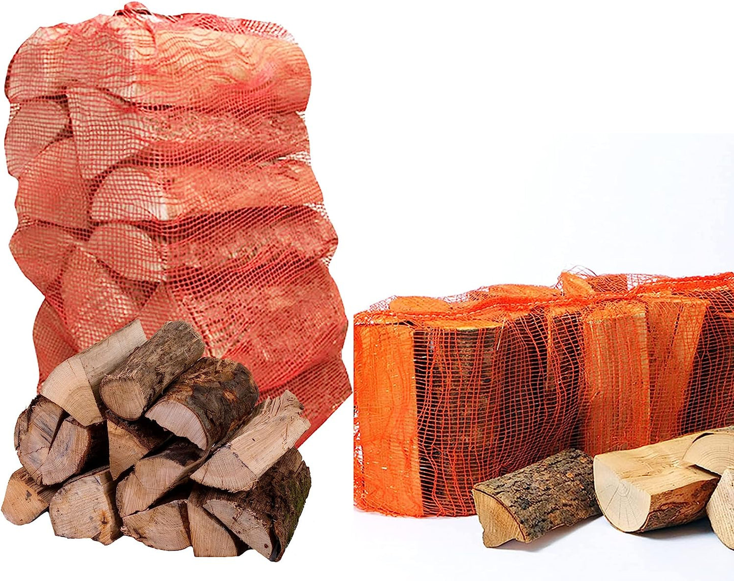 30 Litre Dried Fire Log Birch Wood Hard Wood Kiln For Fireplaces & Fire Pits