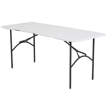 Indoor Outdoor Large Foldaway 6ft Heavy Duty Picnic Table With Carry Handles