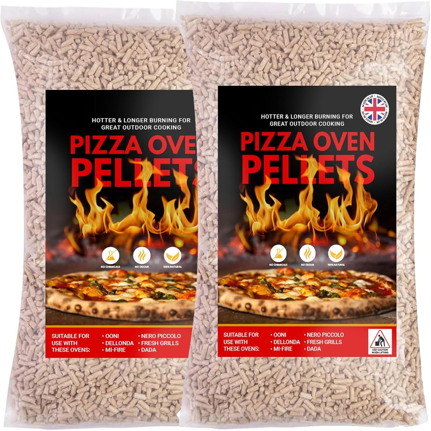 30L Easy To Light Wood Fuel Pizza Pellets For Ovens & Grills